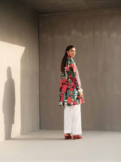 Nishat Linen - Printed Shirt - PW23-202