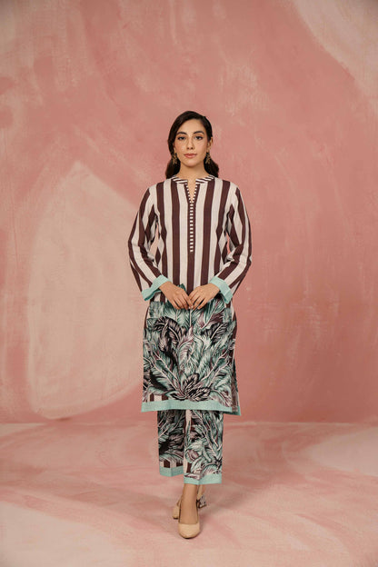 Nishat Linen - 2 Piece - Printed Suit - PW23-207