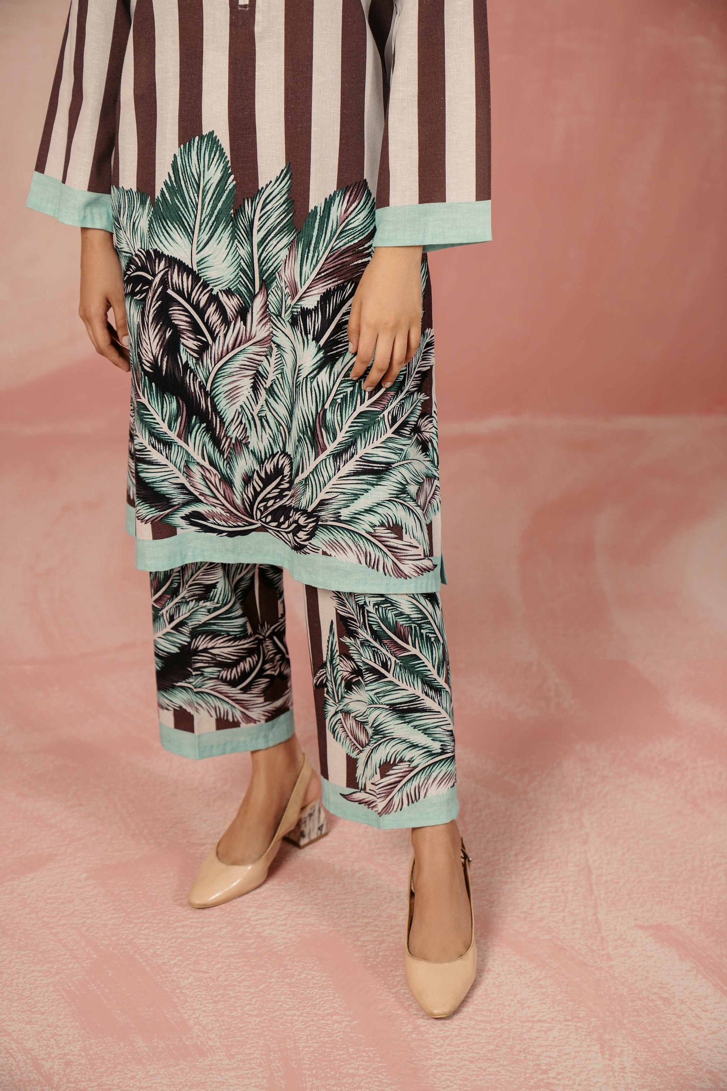 Nishat Linen - 2 Piece - Printed Suit - PW23-207