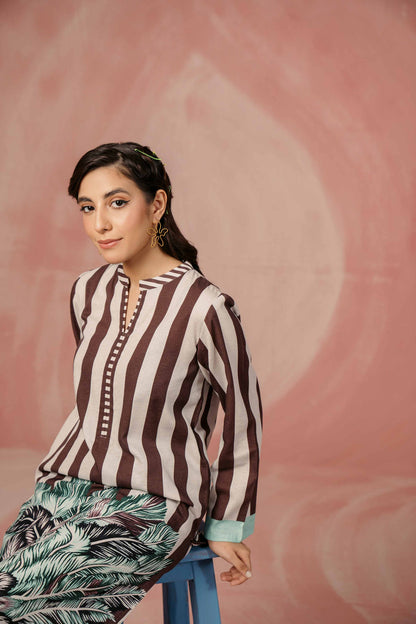 Nishat Linen - 2 Piece - Printed Suit - PW23-207