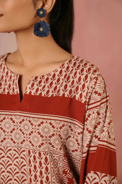 Nishat Linen - 2 Piece - Printed Suit - PW23-214