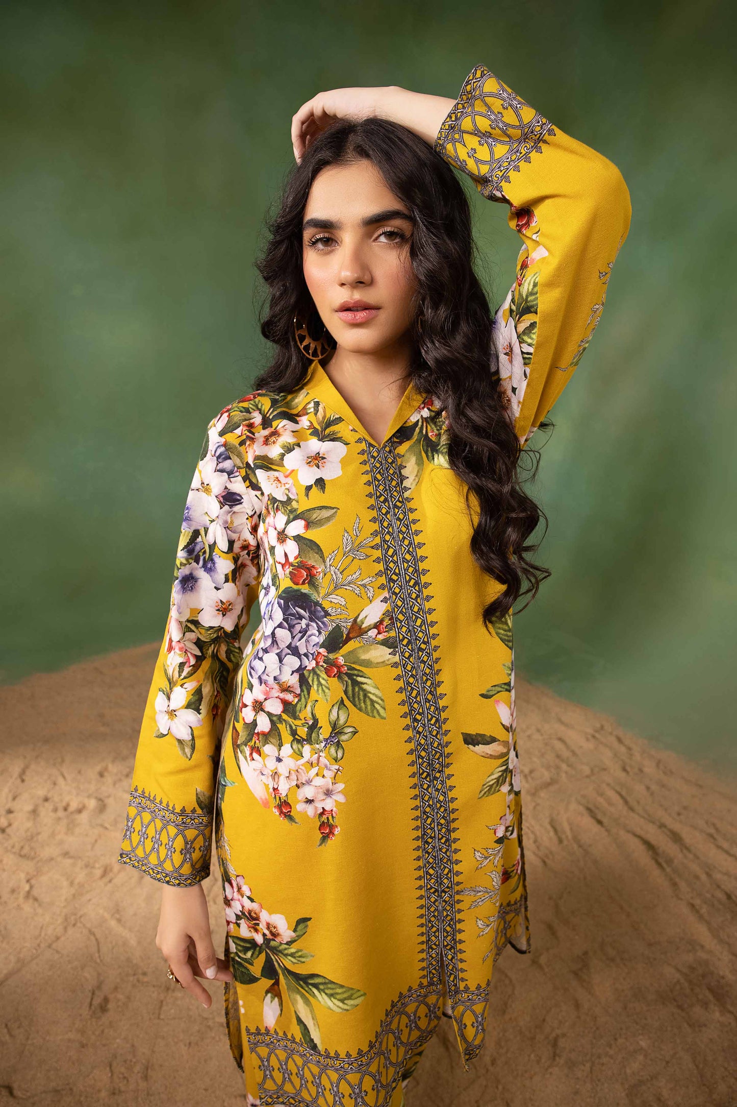 Nishat Linen - 2 Piece - Printed Suit - PW23-215