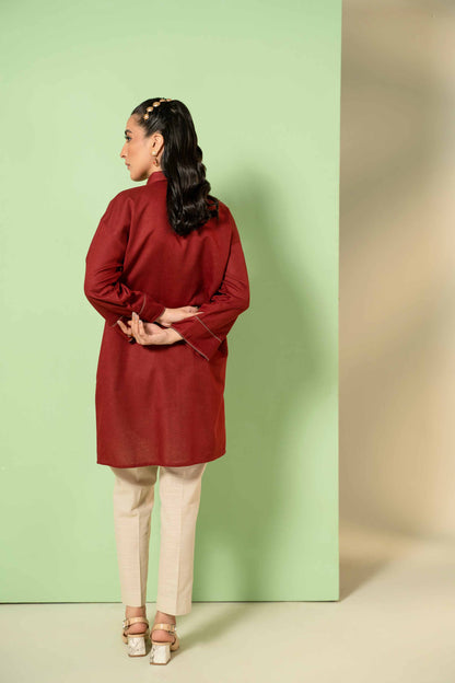 Nishat Linen - Embroidered Shirt - PW23-216