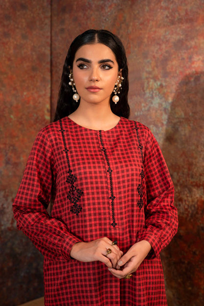 Nishat Linen - 2 Piece - Printed Embroidered Suit - PW23-219