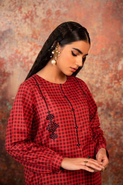 Nishat Linen - 2 Piece - Printed Embroidered Suit - PW23-219