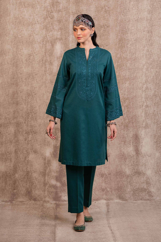 Nishat Linen - 2 Piece - Embroidered Suit - PW23-22