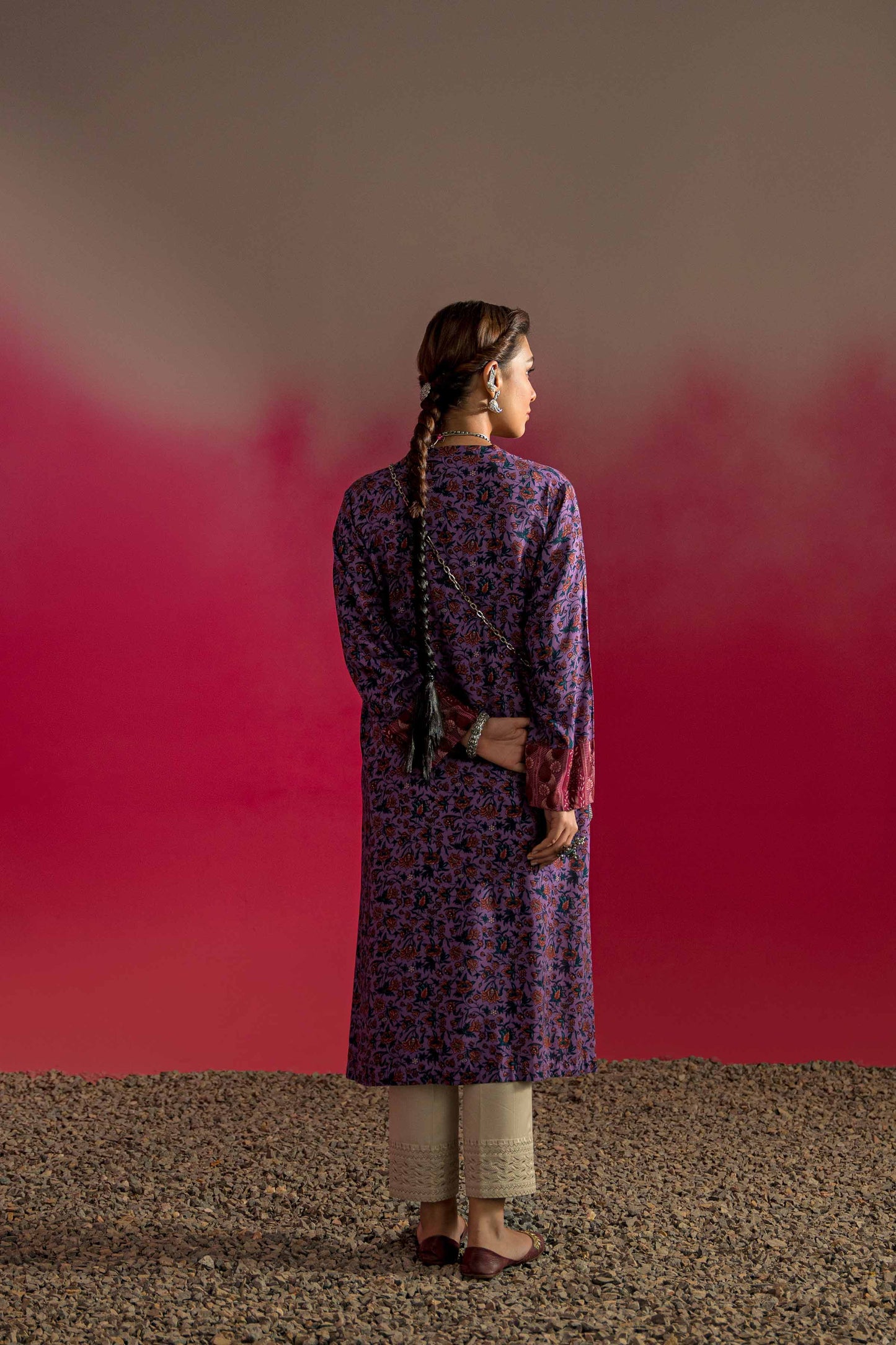 Nishat Linen - Printed Shirt - PW23-220