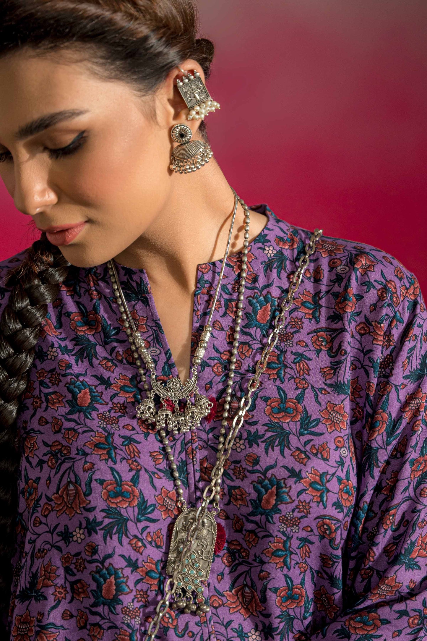 Nishat Linen - Printed Shirt - PW23-220