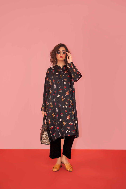 Nishat Linen - Printed Shirt - PW23-222