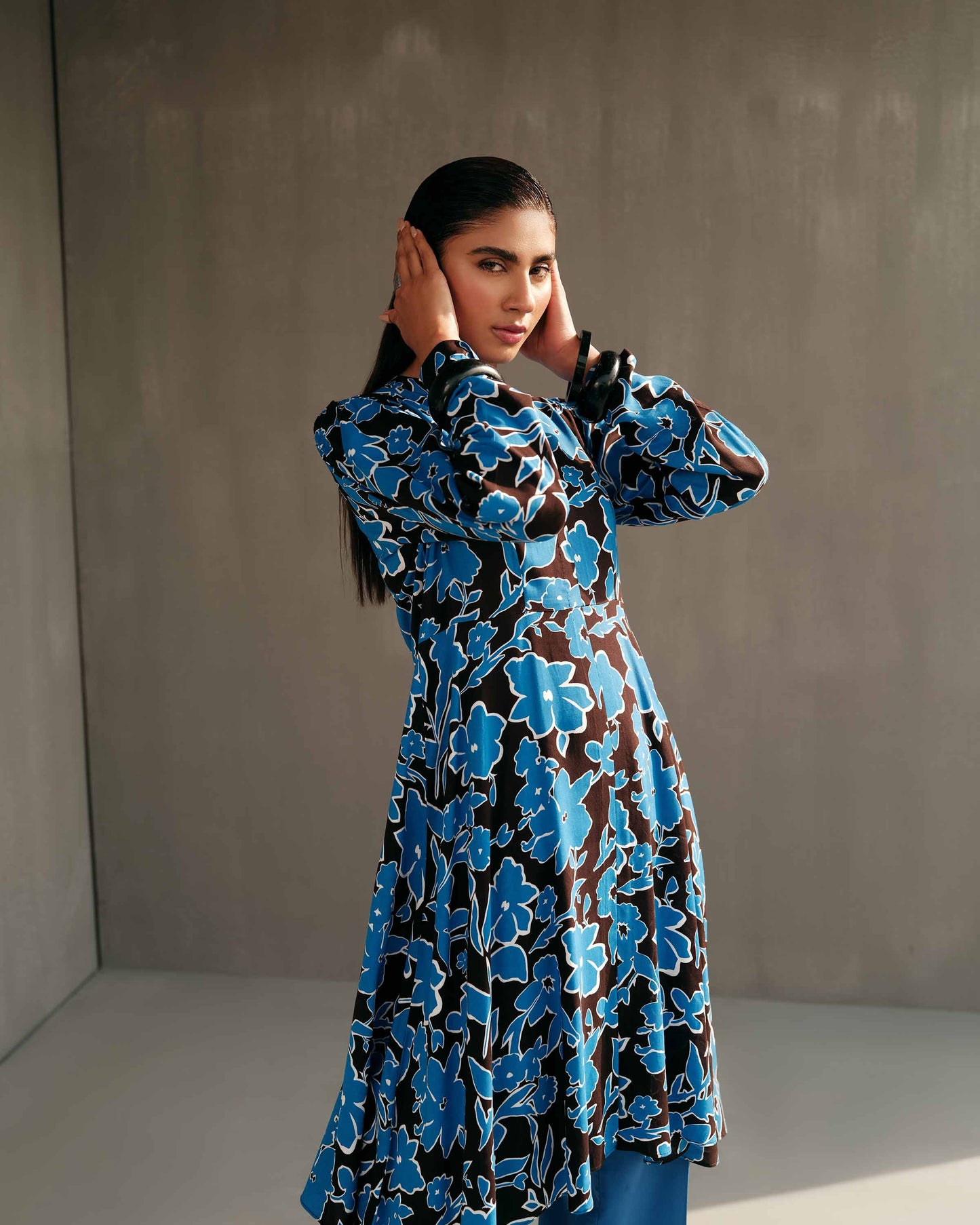 Nishat Linen - Printed Shirt - PW23-226