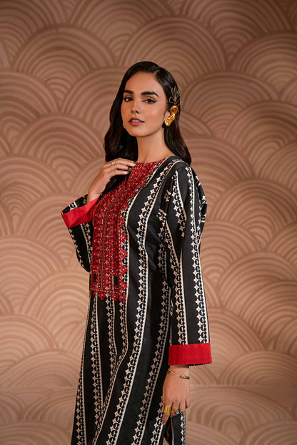Nishat Linen - 2 Piece - Printed Embroidered Suit - PW23-227