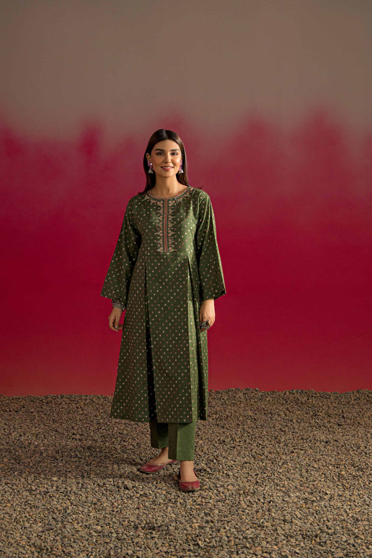 Nishat Linen - 2 Piece - Printed Embroidered Suit - PW23-229