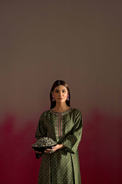 Nishat Linen - 2 Piece - Printed Embroidered Suit - PW23-229