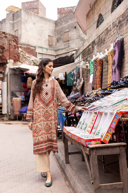 Nishat Linen - 2 Piece - Printed Suit - PW23-231