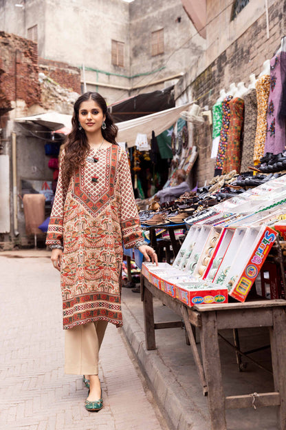 Nishat Linen - 2 Piece - Printed Suit - PW23-231