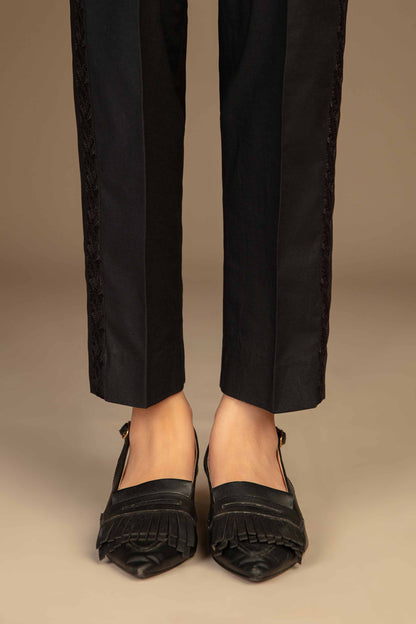 Nishat Linen - Embroidered Trousers - PW23-233