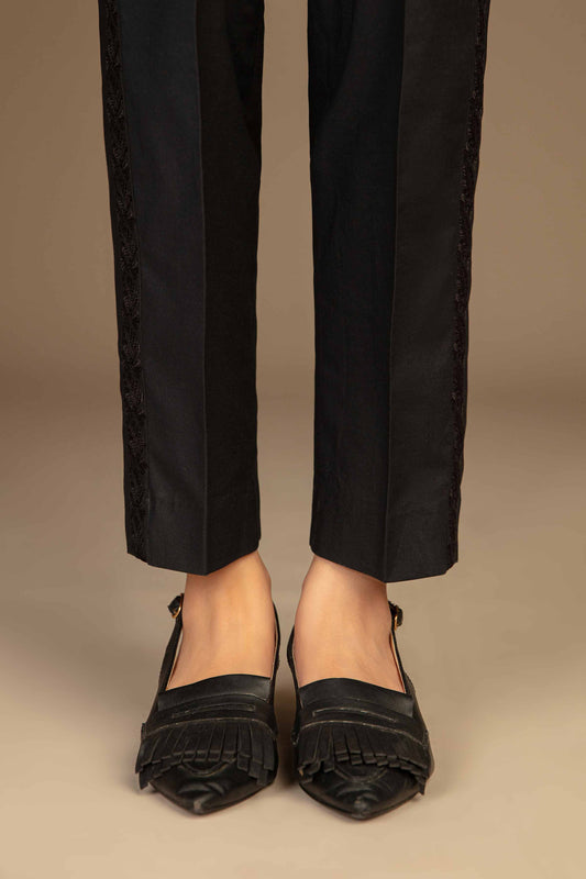 Nishat Linen - Embroidered Trousers - PW23-233