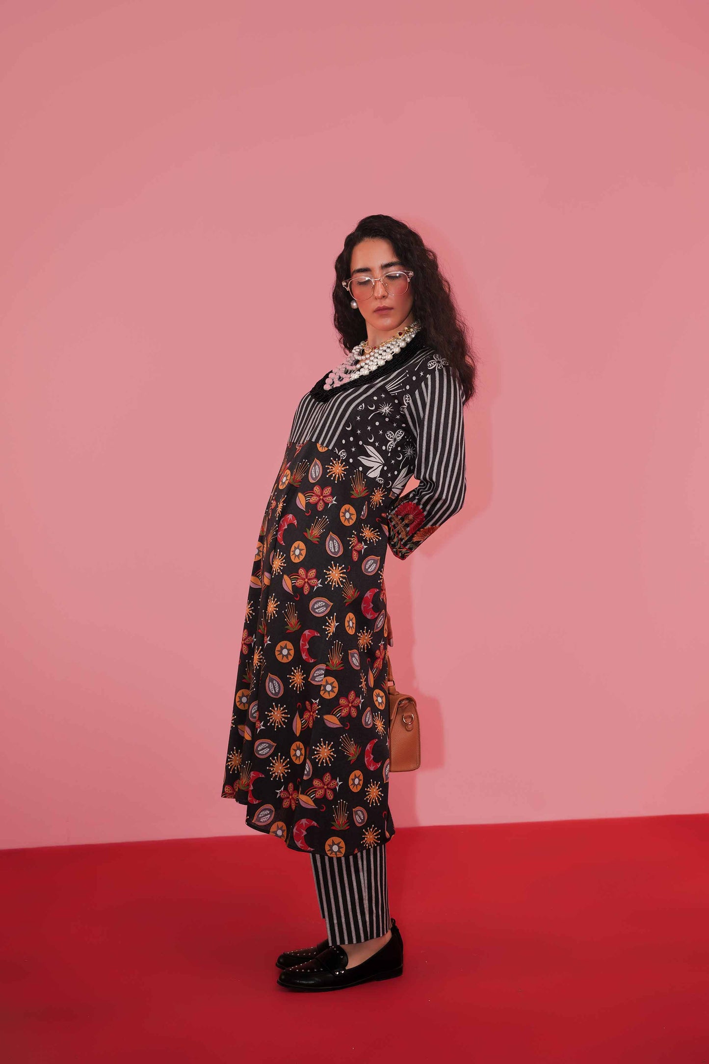 Nishat Linen - 2 Piece - Printed Embroidered Suit - PW23-238