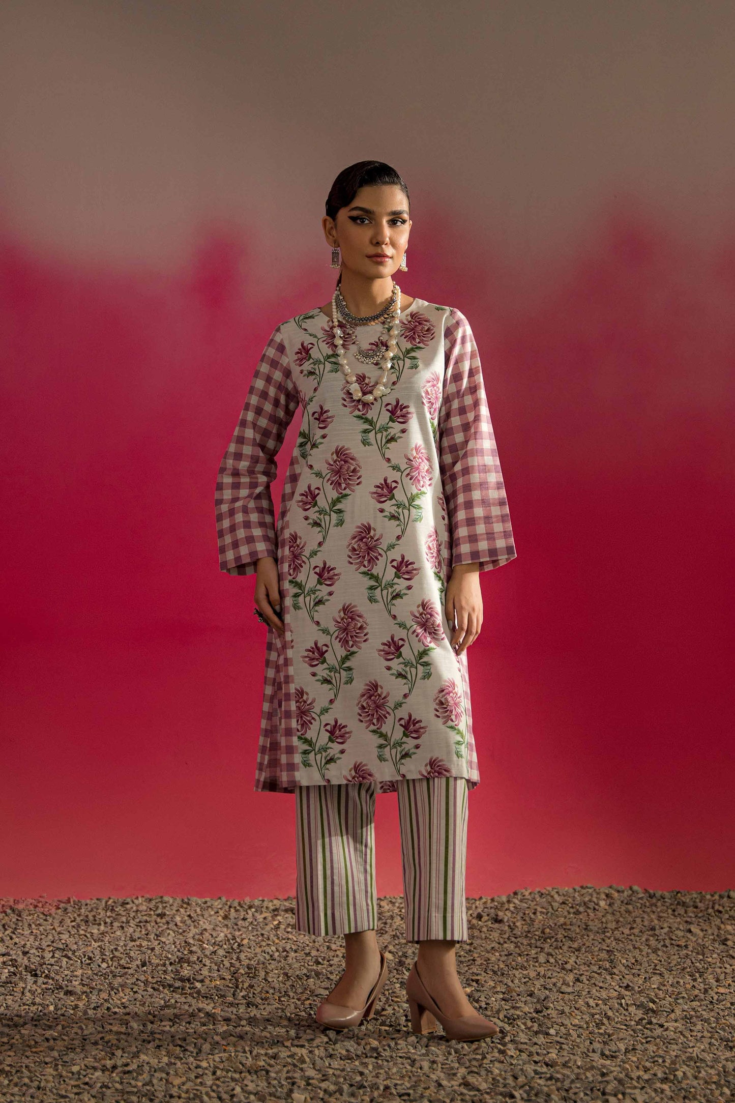 Nishat Linen - 2 Piece - Printed Suit - PW23-239