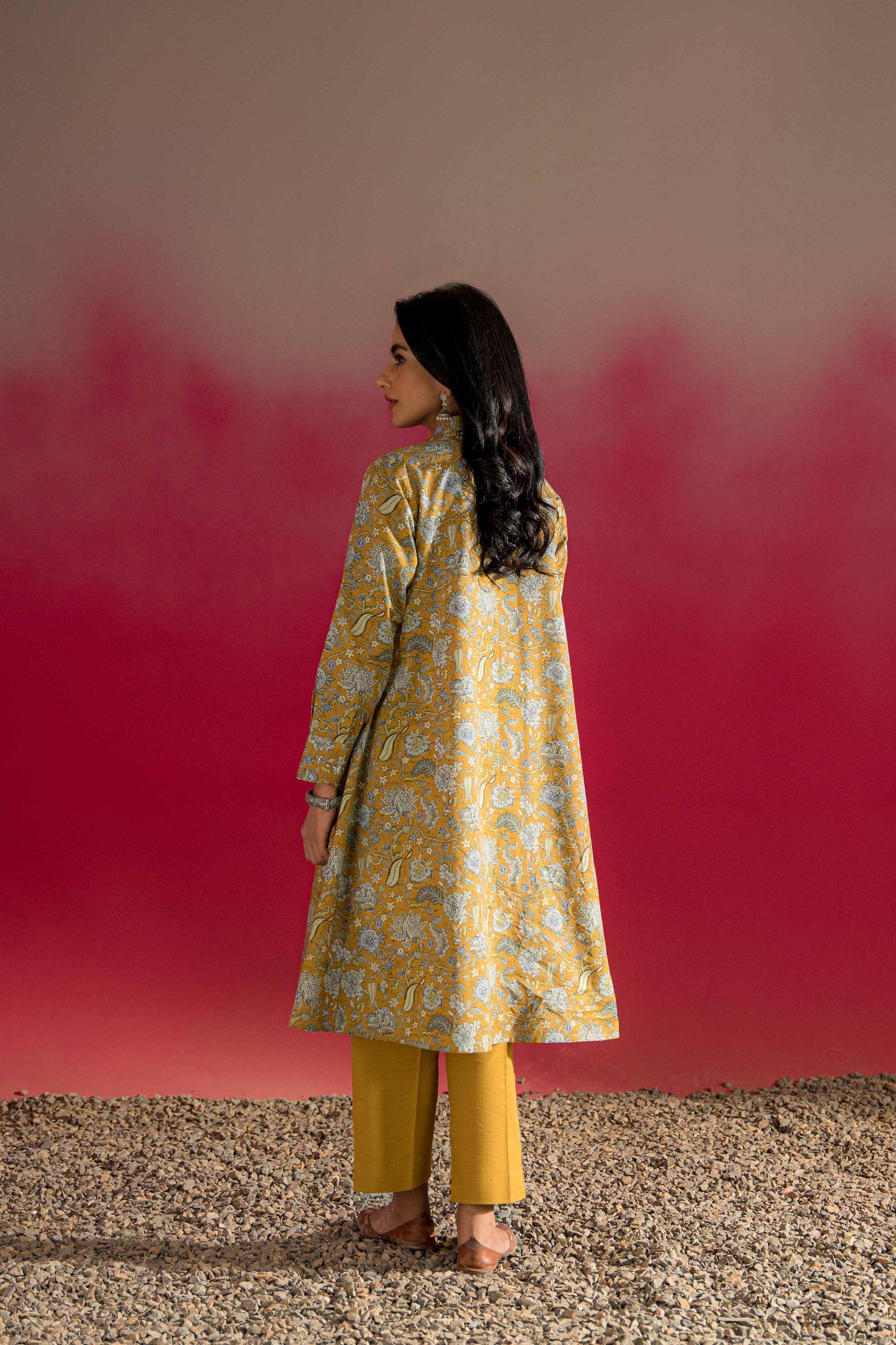Nishat Linen - 2 Piece - Printed Embroidered Suit - PW23-240