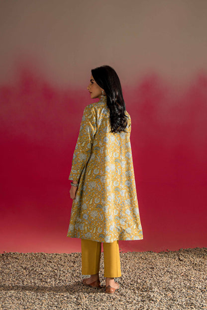 Nishat Linen - 2 Piece - Printed Embroidered Suit - PW23-240