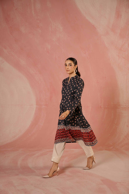 Nishat Linen - Printed Shirt - PW23-242