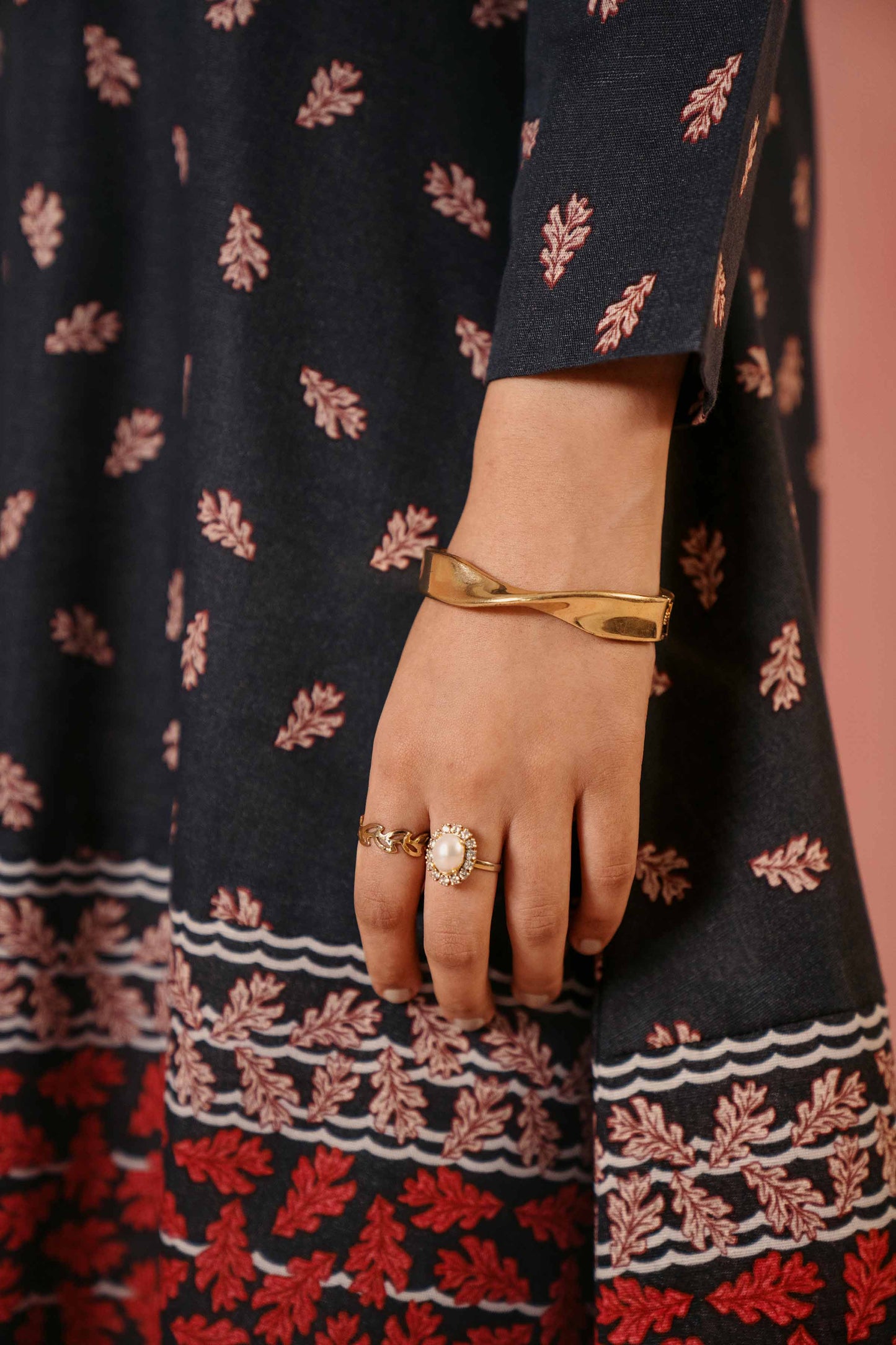 Nishat Linen - Printed Shirt - PW23-242