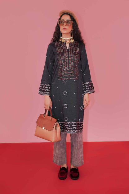 Nishat Linen - 2 Piece - Printed Embroidered Suit - PW23-249