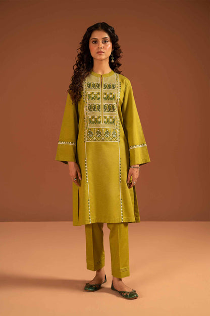 Nishat Linen - 2 Piece - Embroidered Suit - PW23-25