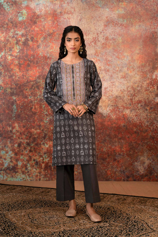 Nishat Linen - 2 Piece - Printed Embroidered Suit - PW23-251