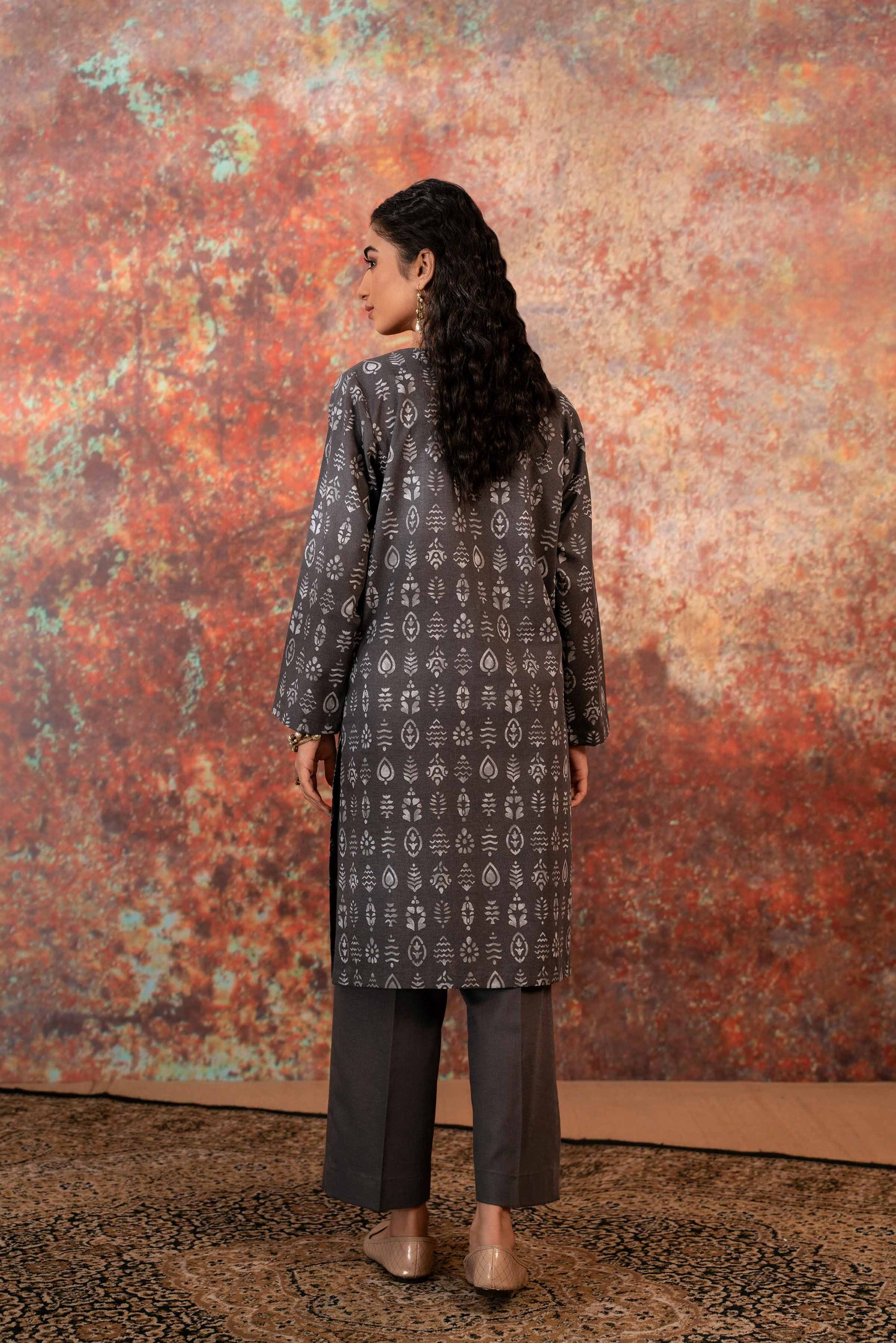 Nishat Linen - 2 Piece - Printed Embroidered Suit - PW23-251