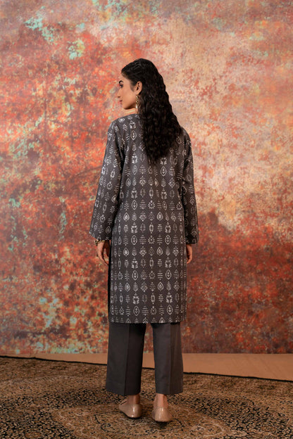 Nishat Linen - 2 Piece - Printed Embroidered Suit - PW23-251