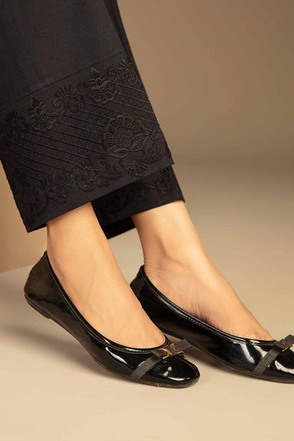 Nishat Linen - Embroidered Trousers - PW23-254