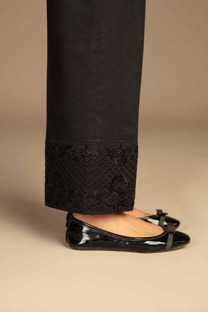 Nishat Linen - Embroidered Trousers - PW23-254