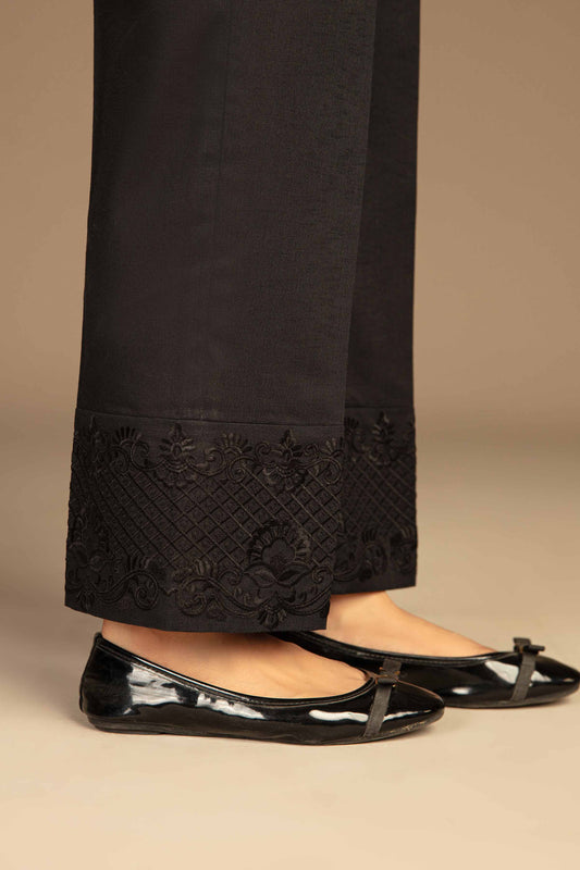 Nishat Linen - Embroidered Trousers - PW23-254