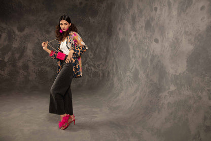 Nishat Linen - Printed Jacket - PW23-258