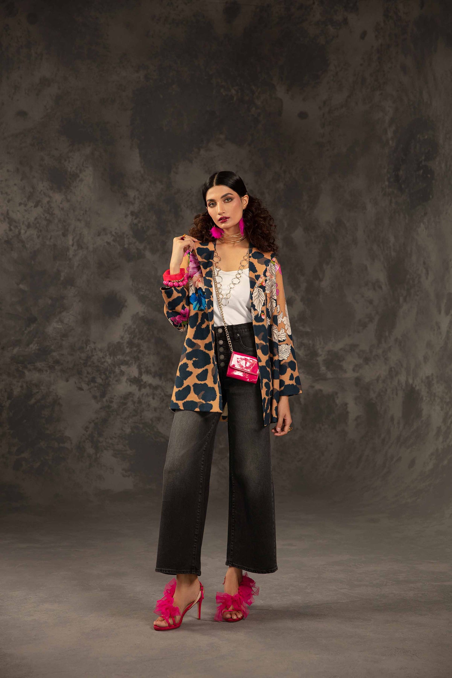 Nishat Linen - Printed Jacket - PW23-258