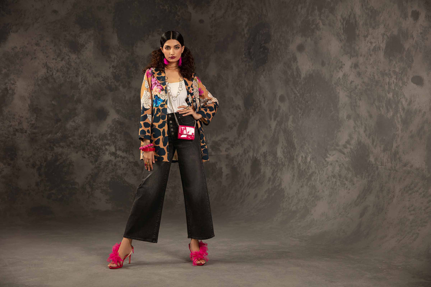 Nishat Linen - Printed Jacket - PW23-258