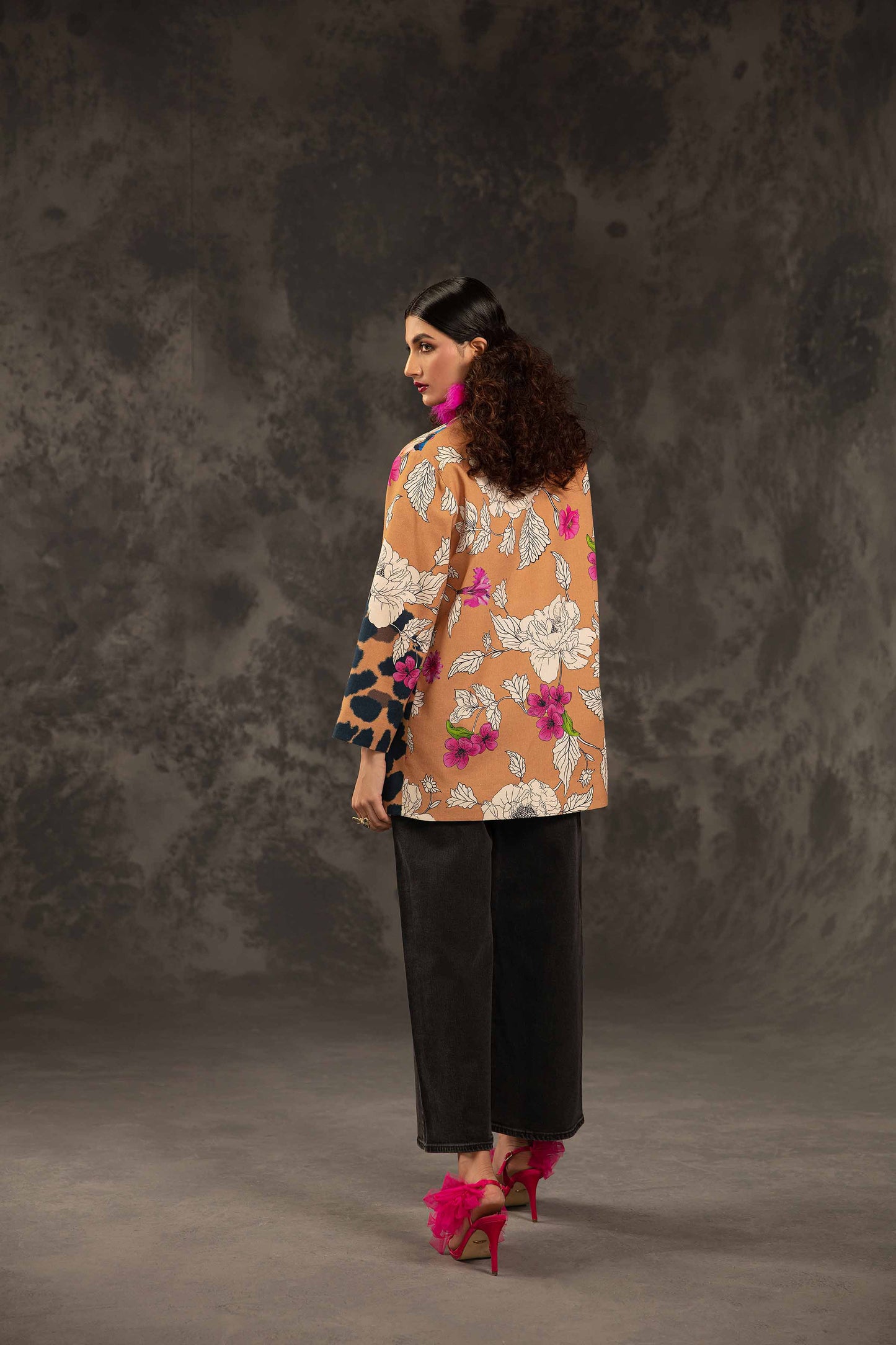 Nishat Linen - Printed Jacket - PW23-258