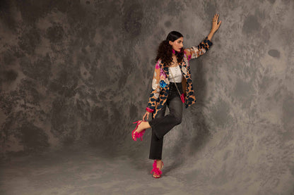 Nishat Linen - Printed Jacket - PW23-258