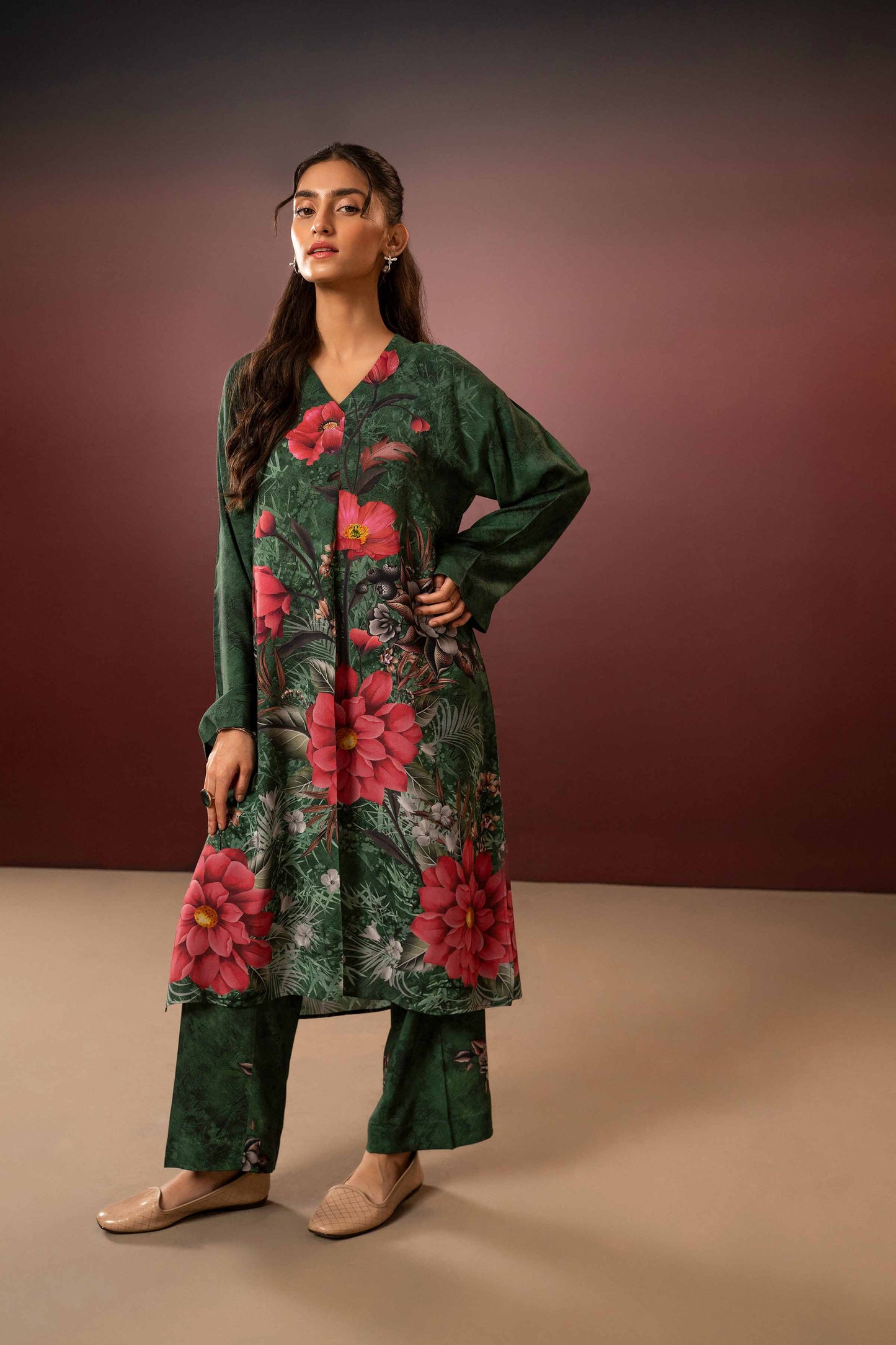 Nishat Linen - 2 Piece - Printed Suit - PW23-259