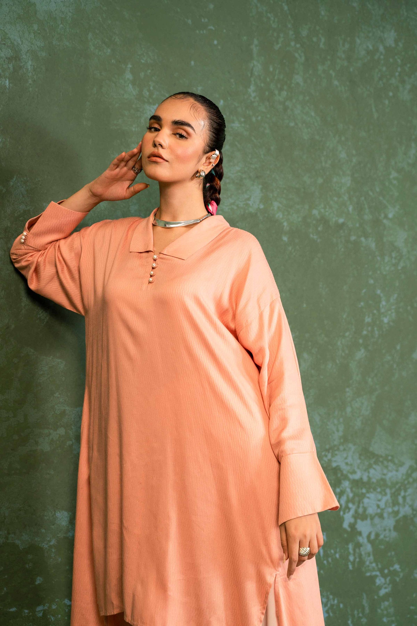 Nishat Linen - Basic Shirt - PW23-26