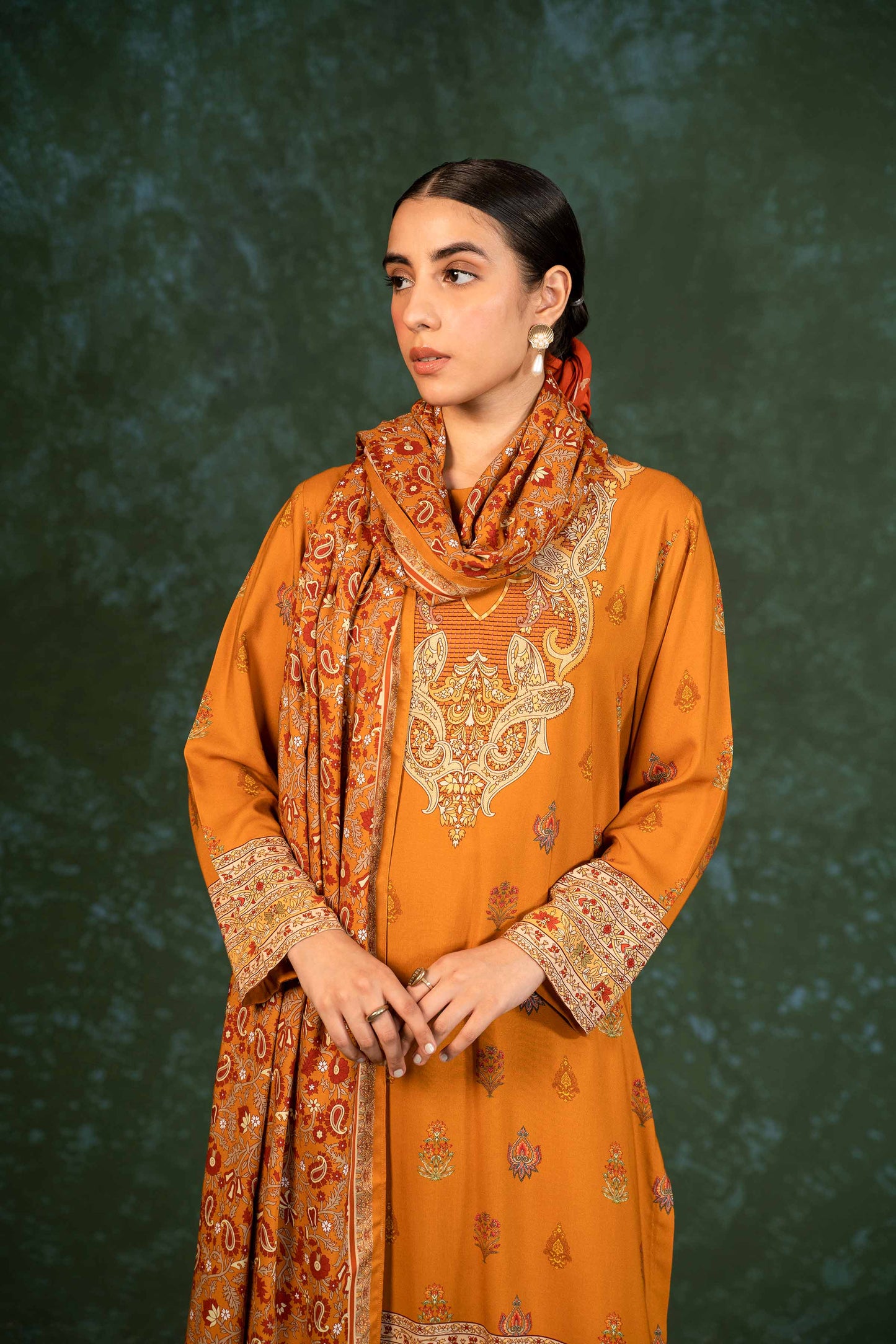 Nishat Linen - 3 Piece - Printed Suit - PW23-263