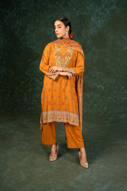 Nishat Linen - 3 Piece - Printed Suit - PW23-263