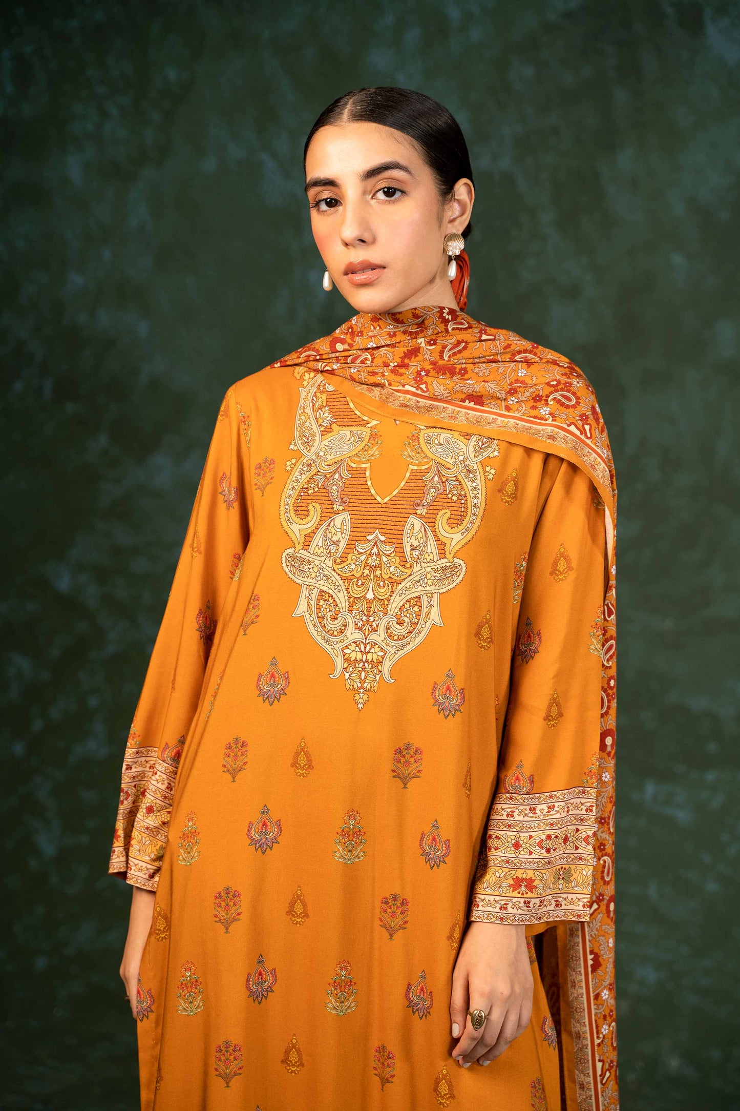 Nishat Linen - 3 Piece - Printed Suit - PW23-263