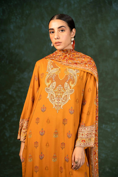 Nishat Linen - 3 Piece - Printed Suit - PW23-263