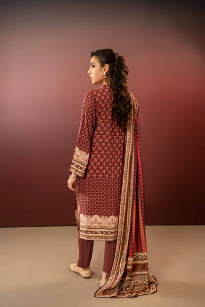 Nishat Linen - 3 Piece - Printed Suit - PW23-265