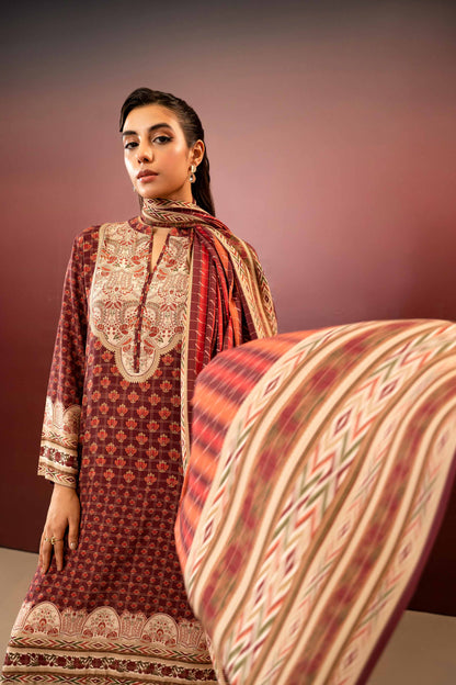Nishat Linen - 3 Piece - Printed Suit - PW23-265