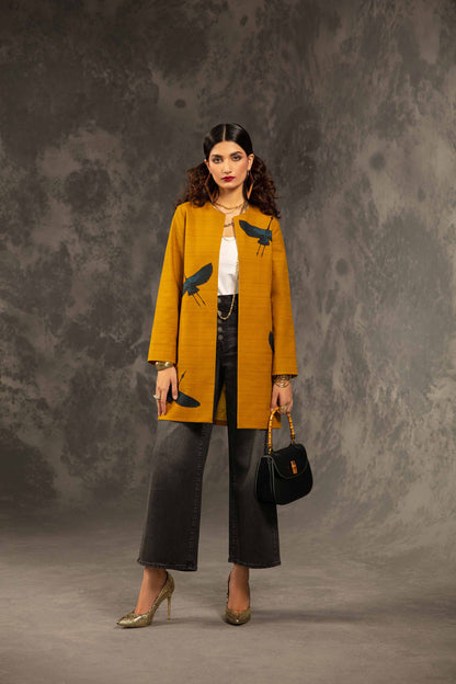Nishat Linen - Printed Jacket - PW23-266