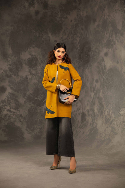Nishat Linen - Printed Jacket - PW23-266